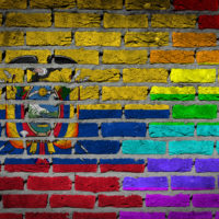 Ecuador flag rainbow